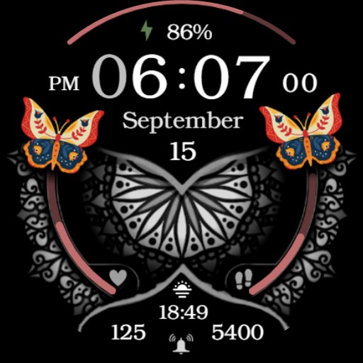 Hispanic Heritage Month Flower logo