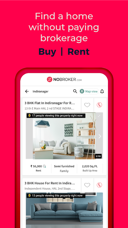 NoBroker Rent, Buy, Sell Flats - 7.6.27 - (Android)