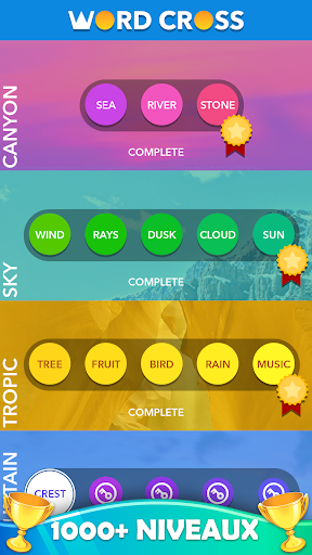 Code Triche Mot Croix: Meilleurs jeux de mots gratuits APK MOD (Astuce) screenshots 4