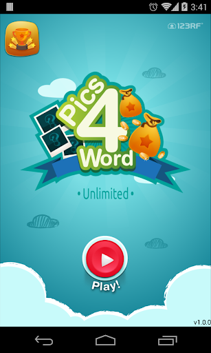 Android application Pics 4 Word - Unlimited Levels screenshort