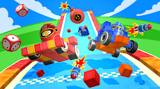 Pixel Car Racing Blocky Crashのおすすめ画像1
