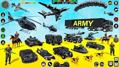 Army Truck Driving Truck Game - Screenshot 2