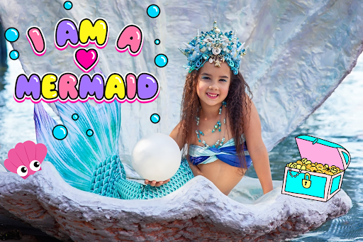 Android application Mermaid Magic Photo Editor screenshort