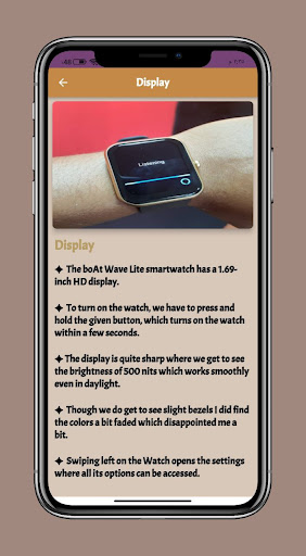 boat wave lite smartwatch Guid Screenshot 2 - AppWisp.com