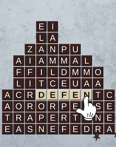Palabras que caen Screen 3