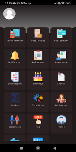 Android application De Paul PS Shrirampur CBSE screenshort