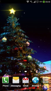 Christmas 3D Live Wallpaper Screenshot