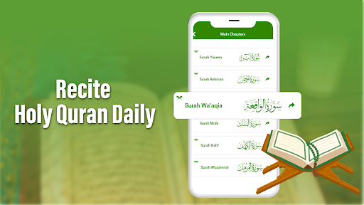 Read Quran offline-prayer time Screen 2