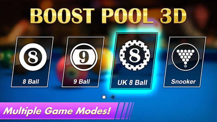 Boost Pool 3D - 8 Ball, 9 Ball - 1.0.3 - (Android)
