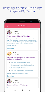 Growth Chart, Development Milestones & Vaccination  APK screenshots 8