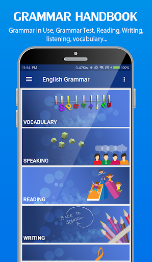 English Grammar Handbook Pro Screen 2