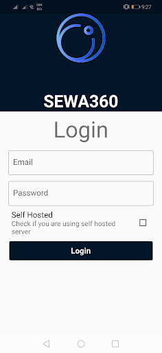 Android application Sewa360 screenshort
