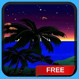 Butterfly Tropical Night LWP icon