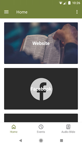 Android application Oakwood Church New Braunfels screenshort
