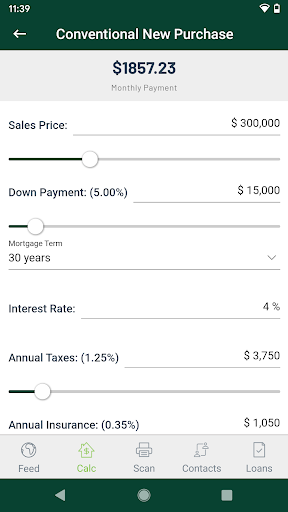 WealthWise Mortgage Planning Screen 3