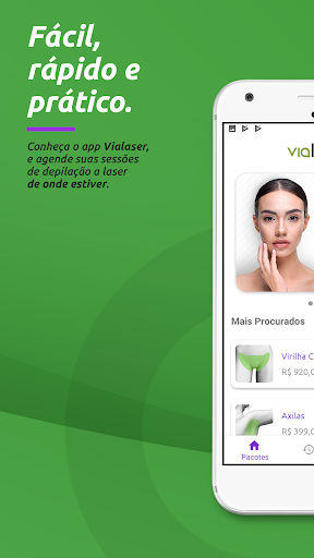 Android application Vialaser screenshort