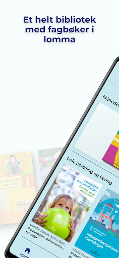 Android application Barnehagehylla screenshort