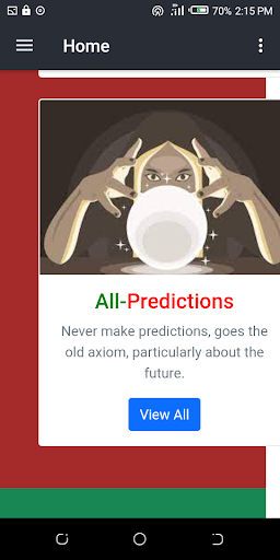 MachinePredictor Screen 2