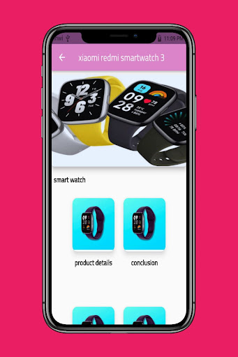 Android application Xiaomi Redmi Watch 3 guide screenshort