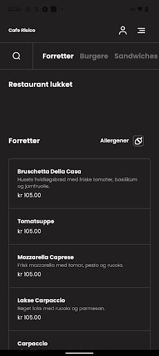 Cafe Risico Screen 3