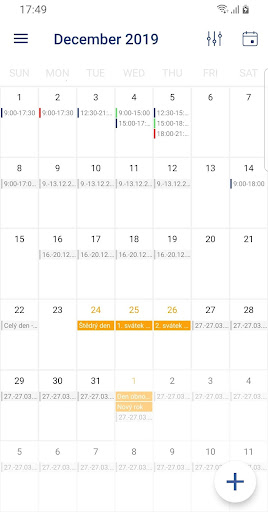 Android application Tria Attendance screenshort