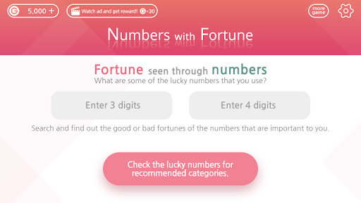 Numbers with Fortune 2022.08.31 screenshots 1