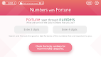 screenshot of Numbers with Fortune