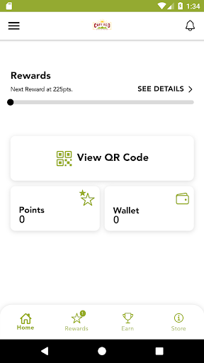 Android application Cafe Red screenshort