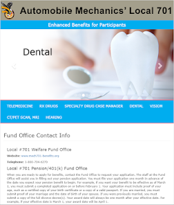 Screenshot 10 Local 701 Benefits android