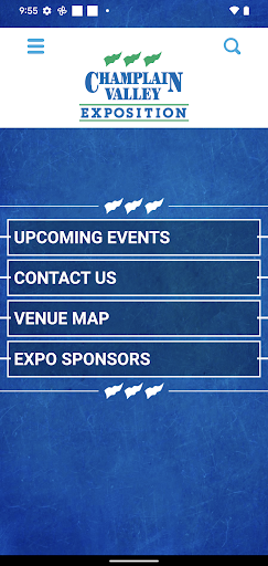 Android application Champlain Valley Expo screenshort