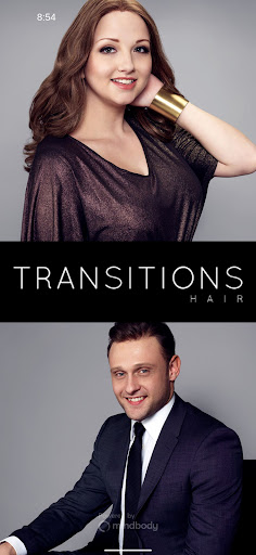 Android application Transitions Hair screenshort