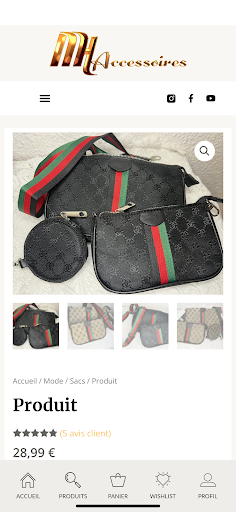 Android application MH-Accessoires screenshort