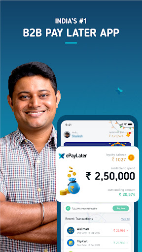 Android application ePayLater - Get Instant Credit screenshort