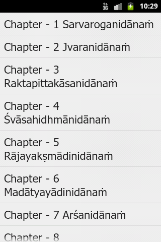 Ashtang hridaya Nidan Sthan Screen 2