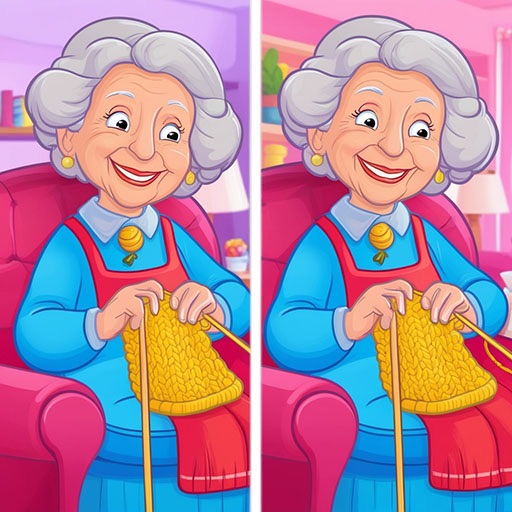 Find Differences: Spot 'Em All Logo
