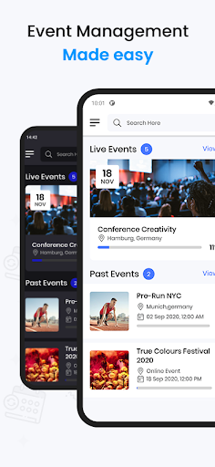 Android application WP Event Manager screenshort