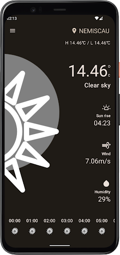 Android application Weapose screenshort