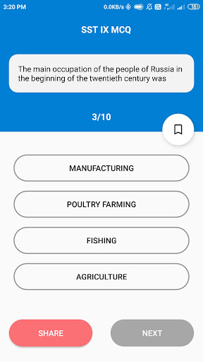 Social ScienceSST Ix MCQ