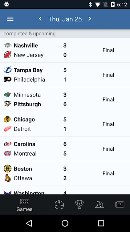 Sports Alerts - NHL edition - New - (Android)