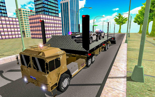 Police Robot Transport Car screenshots apk mod 4