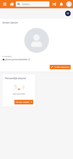 Android application Mijn LPC screenshort