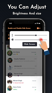 Hide Screen App : Screen Priva