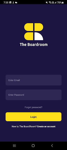 Android application BoardRoom screenshort
