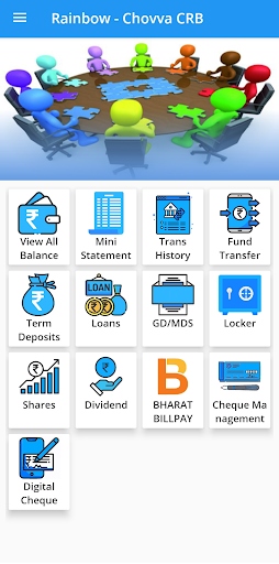 Android application Chovva Mobile Banking App screenshort