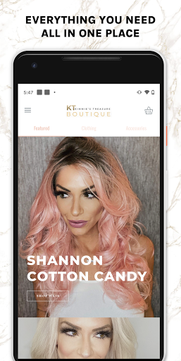 Android application Kimmie’s Treasure Boutique screenshort