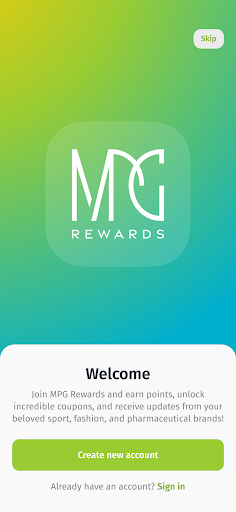 Android application MPG Rewards screenshort