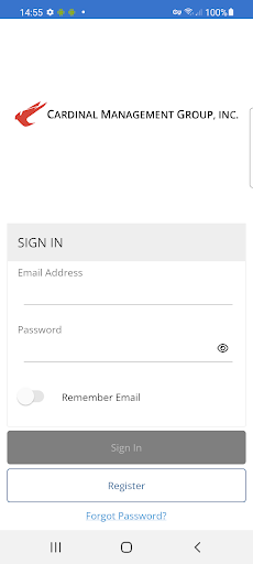 Android application Cardinal MGMT screenshort