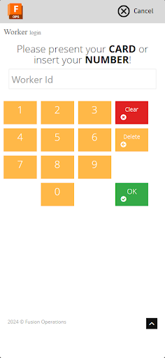 Screenshot of Fusion Operations