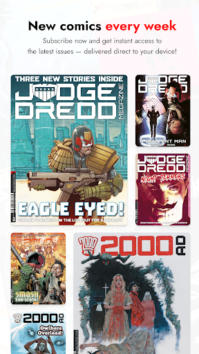 2000 AD Comics and Judge Dredd screenshot 4