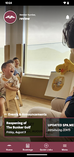 Android application The American Club HK screenshort